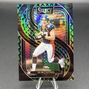 2024 Panini Select - Premier Level Ed McCaffrey #154 Dragon Scale Prizm /81 - Bild 1 von 6