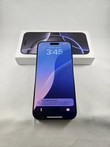 iPhone 16 Pro Max 256gb Black Titanium Boost Mobile - Bild 1 von 10