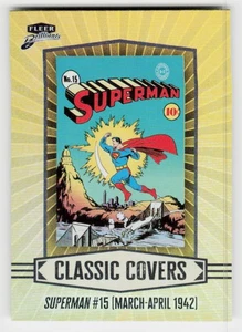 Fleer Brilliants Superman 2025 #CC-3 Superman #15 cubiertas clásicas - Imagen 1 de 2