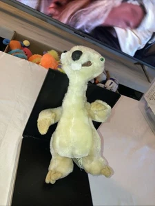 Selten Ice Age Sid das Faultier Plüschtier - 10 Zoll überfülltes Spielzeug - Anfang der 2000er Jahre ohne Etikett Vintage - Bild 1 von 1