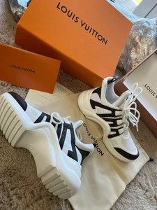 Louis Vuitton Sneaker Damen Größe 40 Schwarz/Weiß - Bild 1 von 4