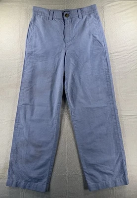 Polo Ralph Lauren Niños Talla 10 Azul Claro Caqui Chino Pantalones Botones Mosca Cremallera Foto 1 de 4