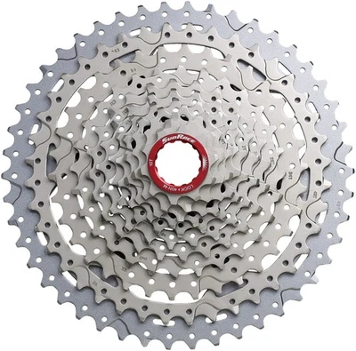 SunRace CSMX9X Cassette - 11-Speed, 10-46t, Metallic Silver, For XD Driver Body - Image 1 of 2