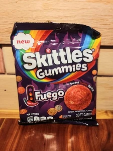Skittles Gummies Fuego Limited Edition Spicy 5.8oz NEW - Picture 1 of 2