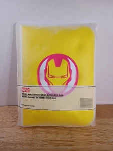 MINISO Marvel Giallo Air-Cushion Memo Book-Iron Man 92 Fogli - Nuovo in Confezione - Foto 1 di 6