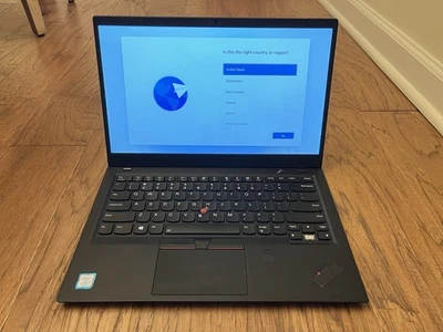 Lenovo ThinkPad X1 Carbon 6th i7 16GB 512GB SSD - Falta llave abajo y batería defectuosa Foto 1 de 4