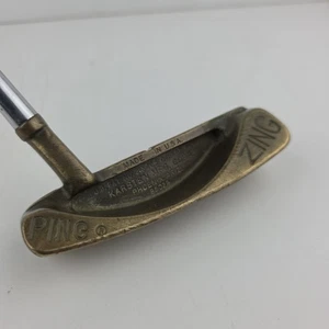 Ping Zing Men's Beryllium Copper BeCu Putter RH 35 1/2"Golf Club-TigerShark Grip - Picture 1 of 13