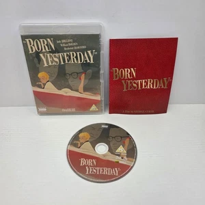 Born Yesterday 1950 Blu-Ray With Booklit UK Region ABC Reversible Sleeve - Imagen 1 de 3