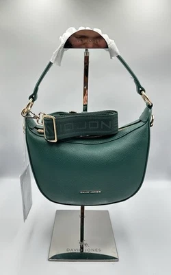 Bolso Hobo Pequeño Verde David Jones - Bolso Bandolera para Mujer, Idea de Regalo Perfecta Foto 1 de 4