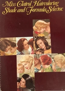 50er/60er Jahre Clairol Haarfärbebuch Vintage, Frisuren, Color, - Bild 1 von 9