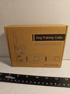 Dog Training/ Bark Collar, waterproof, 3 training modes, 1300ft range, loc2 - Picture 1 of 2