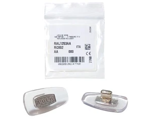 Polo Ralph Lauren Nose Pads Fits Sunglasses Eyeglasses Clear Silver Push In Type - Picture 1 of 6