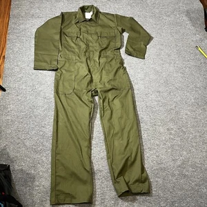 OVERALL UTILITY MILITARY GREEN JUMPSUIT MED NSN 8405-01-395-1114 NEU mit Etikett - Bild 1 von 10