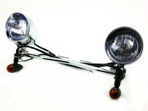 Driving Passing Turn Signals Spot light For Harley Kawasaki Honda Suzuki Yamaha - Picture 1 of 11
