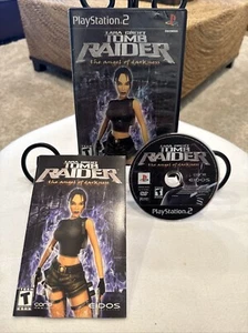 Lara Croft: Tomb Raider The Angel of Darkness (PlayStation 2, PS2) CIB W/ Manual - Picture 1 of 8