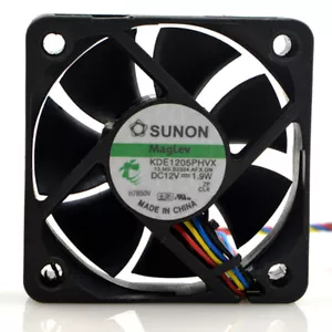 Sunon KDE1205PHVX DC12V 1.9W 4 Pin Case/CPU Cooling Fans 50x50x15mm - Picture 1 of 4