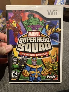 Marvel Super Hero Squad: The Infinity Gauntlet (Nintendo Wii, 2010) Tested - Picture 1 of 7
