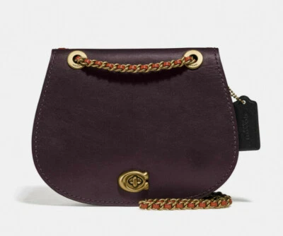 Bolso de sillín Coach Parker en cuero y lona exclusiva de dos caras ~NUEVO CON ETIQUETAS~ 75577 Foto 1 de 4