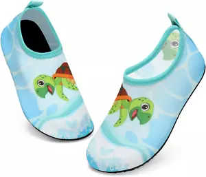 Kids Boys Girls Water Shoes Barefoot Aqua Socks Fast Dry Beach Swim Outdoor Spor - Picture 1 of 12