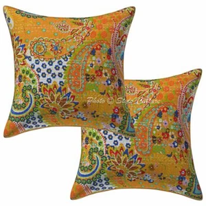 Cushion Cover Traditional Art Yoga Home Decor Sofa Pillow Cover Case 40 x 40 cm - Picture 1 of 5