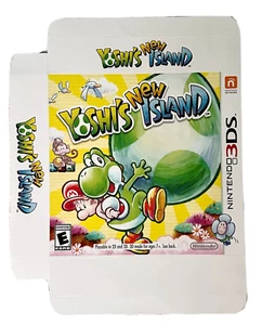 Yoshi's New Island RARA Display Box promozionale 3DS/cubo - Foto 1 di 1