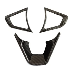 1set Steering Wheel Cover Trim Frame Fit for Ford Fusion Mondeo Edge 2013-2019 - Picture 1 of 5