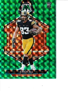 2024 ERICK ALL PANINI MOSACI GREEN MOSAIC PRIZM RC #382 (BENGALS) - Picture 1 of 2