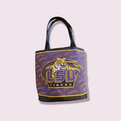 Lsu Tigers Womens Purse Louisiana State University Fashion Attire Medium Bag Cover
