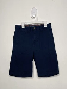 Tommy Hilfiger Chino Shorts Boys Size 14 Khaki Casual Navy School Uniform - Picture 1 of 5