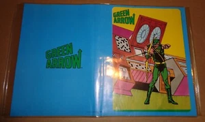 COPERTINA QUADERNO PLASTIFICATA GREEN ARROW DC COMICS 1979 - Foto 1 di 2