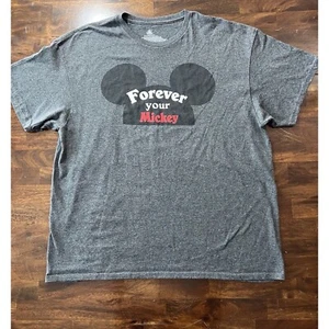 Camiseta Disney Forever Your Mickey Mouse Gráfica Gris Jaspeado XL - Imagen 1 de 4
