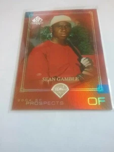 Sean Gamble SP 2004 UD Prospects Sp Phillies No 209 - Picture 1 of 2