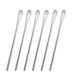 6.2 In Stainless Steel Long Coffee Spoon Stirring/Stir StickDrink Stirrer Mix... - Picture 1 of 6
