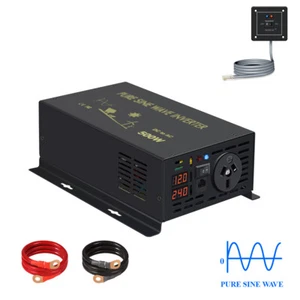 Pure Sine Wave Inverter 500W Power 12V 24V 240V DC to AC Converter Solar Boat RV - Picture 1 of 10