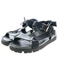 PRADA Sandals Black UK8(Approx. 28cm) 2200401070093