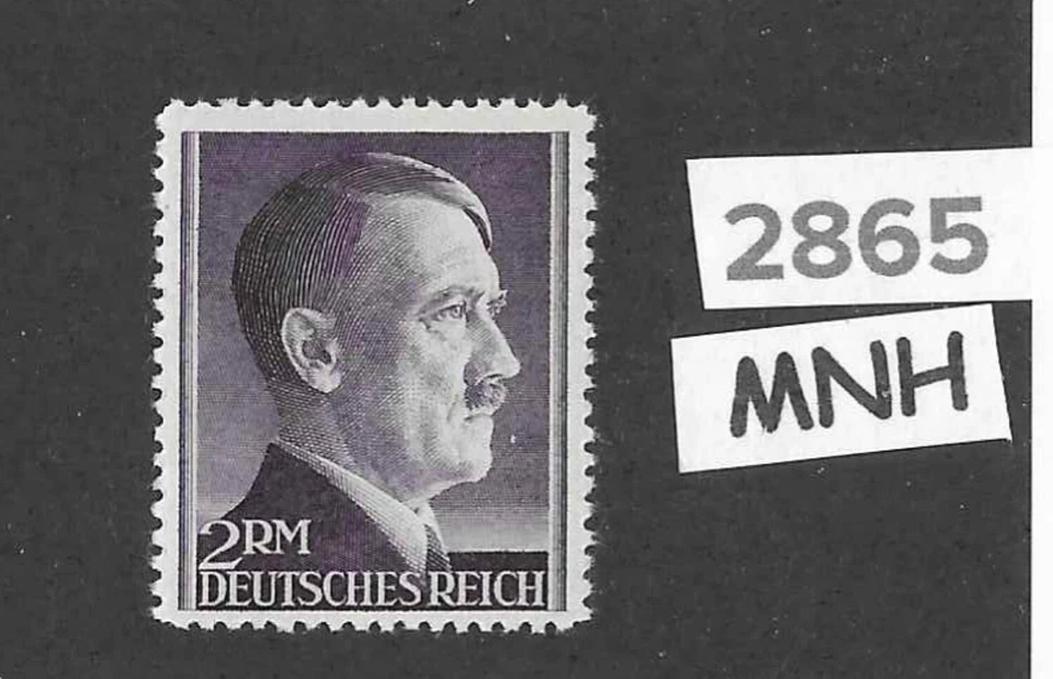 Selo #2865 MNH 2RM Adolf Hitler Terceiro Reich / 1942-1944 / Sc525a Perf 12.5 - Imagem 1 de 1