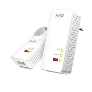 FRITZPowerline 1260/1220 WLAN Set | Haut débit via la prise électrique | Wi-F... - Photo 1/1