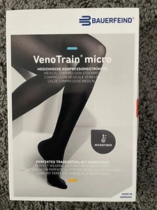 Bauerfeind VenoTrain Micro US ccl2 S Normal Long Kompressionsstrümpfe Germany - Bild 1 von 5