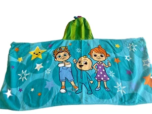 Cocomelon Hooded Beach Towel Hood Kids Youth Boy Girl JJ Yoyo Tomtom - Picture 1 of 8