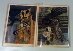 Juego de 16 postales Roadrunner Prospector Owl Cactus años 70 Sandstone Creations AZ - Imagen 1 de 7