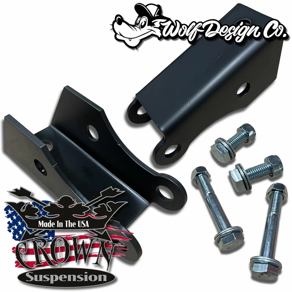 73-87 Chevy GMC C10 C15 C1500 extensões extensores de choque drop para kit de rebaixamento  - Imagem 1 de 4