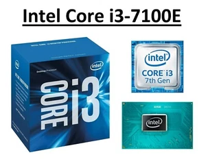 Intel Core i3-7100E SR34V Dual Core Processor 2.9 GHz, Socket BGA1440, 35W CPU - Picture 1 of 4