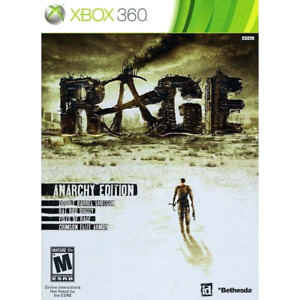Rage Anarchy Edition (Microsoft Xbox 360) Complete & Very Good condition!
