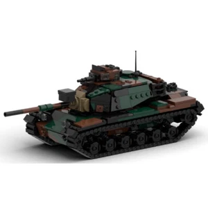 Military WWII M60 Patton Tank Building Block Model Puzzle Toys Kids Gifts 762pcs - Picture 1 of 5