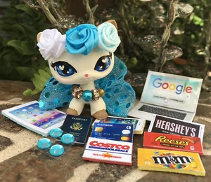 Accessories for Mini Pet Shop Custom Cat Dog Toys  PET NOT INCLUDED Outfit #41 - Picture 1 of 4