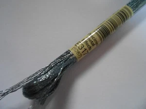 DMC Light Effects Threads - E317 Precious Metal Steel - Picture 1 of 1