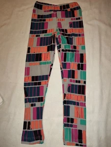 LuLaRoe Leggings Kids S/M NWOT Striped Color Bars NEW OS - Picture 1 of 3