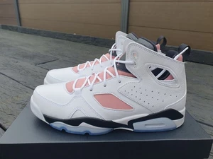 Nike Air Jordan Flight Club 91 White Rust Pink Black UK 8.5 UK 9.5 DC7329 103 - Picture 1 of 15