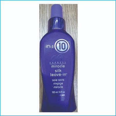 it’s a 10 Silk Express Miracle Silk Leave‐In 120 ml 4 fl oz – Suave y Brillante Ha Foto 1 de 4