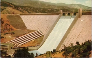 POSTKARTE - SHASTA DAM, REDDING, KALIFORNIEN - Bild 1 von 2